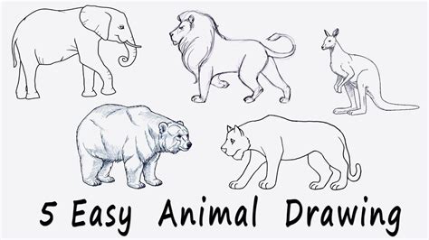 This is a series of art lessons that explore different techniques for drawing and painting a variety of creatures. Each of these art lessons illustrates and explains the step by step techniques involved in drawing or painting a particular animal. Animal drawings are the first recorded subject matter in the history of art.